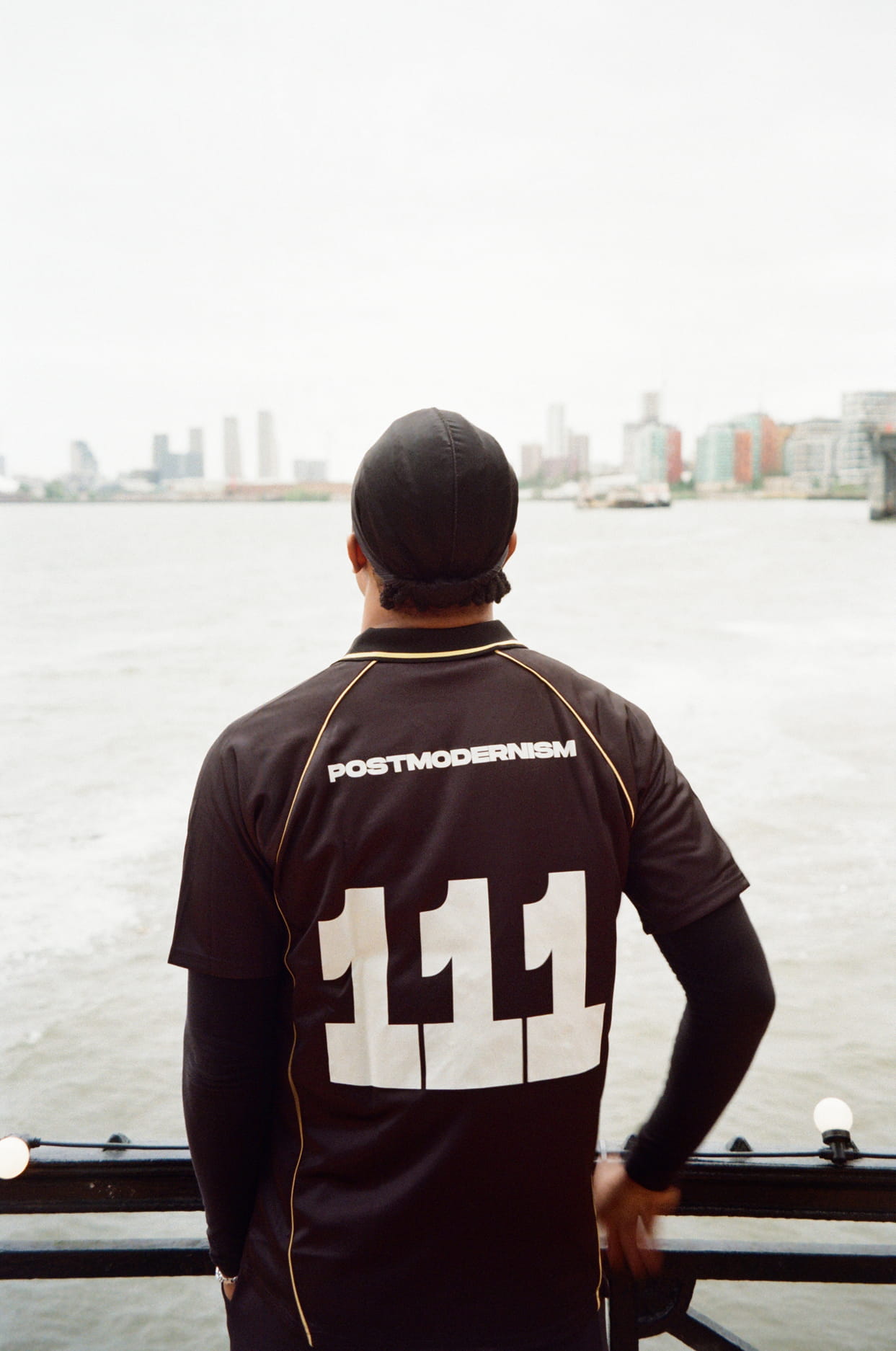 Person wearing 111 jersey